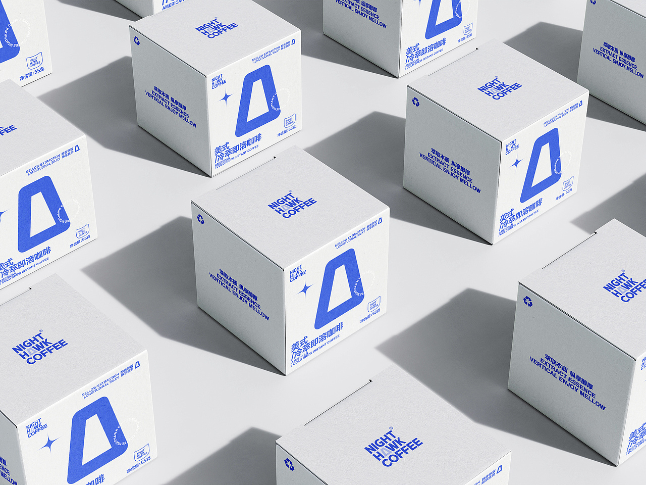 「NIGHTHAWK」 咖啡品牌标志及包装设计（图ZMjg1NDM3NTQw） - 品牌 - 站酷设计师祁山xlx原创素材 - 站酷ZCOOL