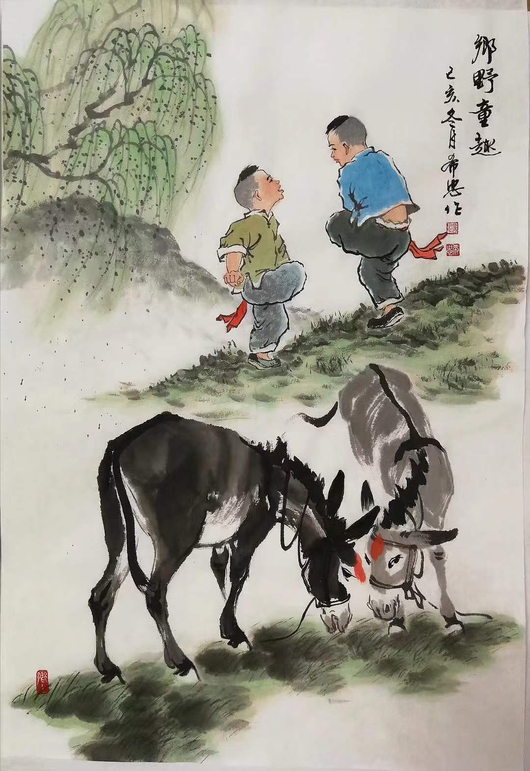 画家汤希忠作品欣赏