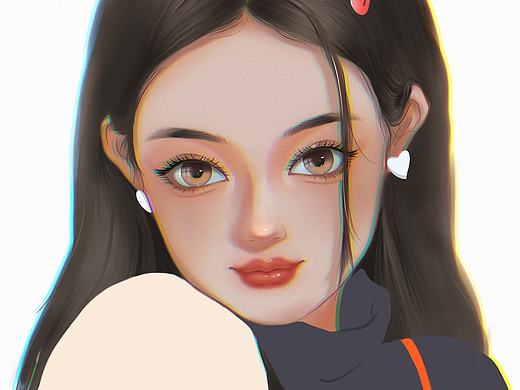 绘制头像（个人主页-ZNTU5MDE1NDg=） - 创作习作 - 站酷设计师虎蛮子原创素材 - 站酷ZCOOL