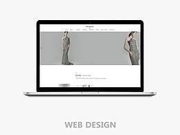 极简风婚纱网页