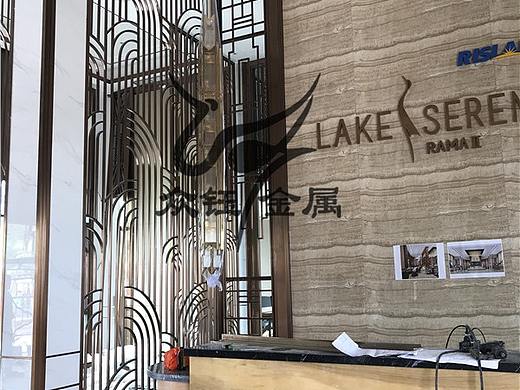 济南豪华 酒店大厅玄关隔断 别墅装饰屏风定制