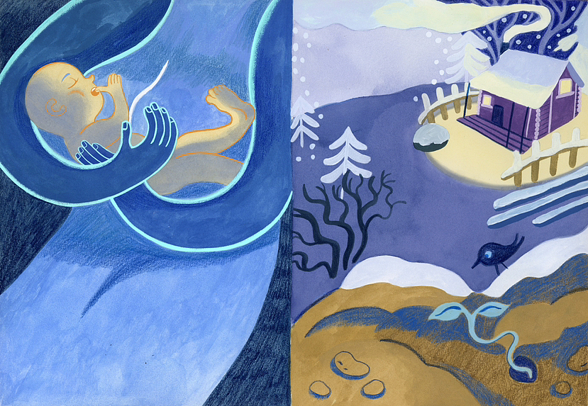 这是一种什么样的感受（成长情绪类儿童绘本）（图ZMzQ4MzA0NzUy） - 绘本 - 站酷设计师墨泣行原创素材 - 站酷ZCOOL