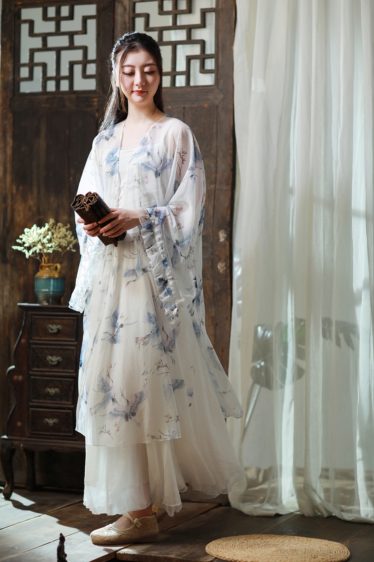 中国风服装拍摄 国风汉服模特拍摄 网店上新展示图片（图ZMTI2MTU2ODUy） - 产品摄影 - 站酷设计师影际摄影原创素材 - 站酷ZCOOL