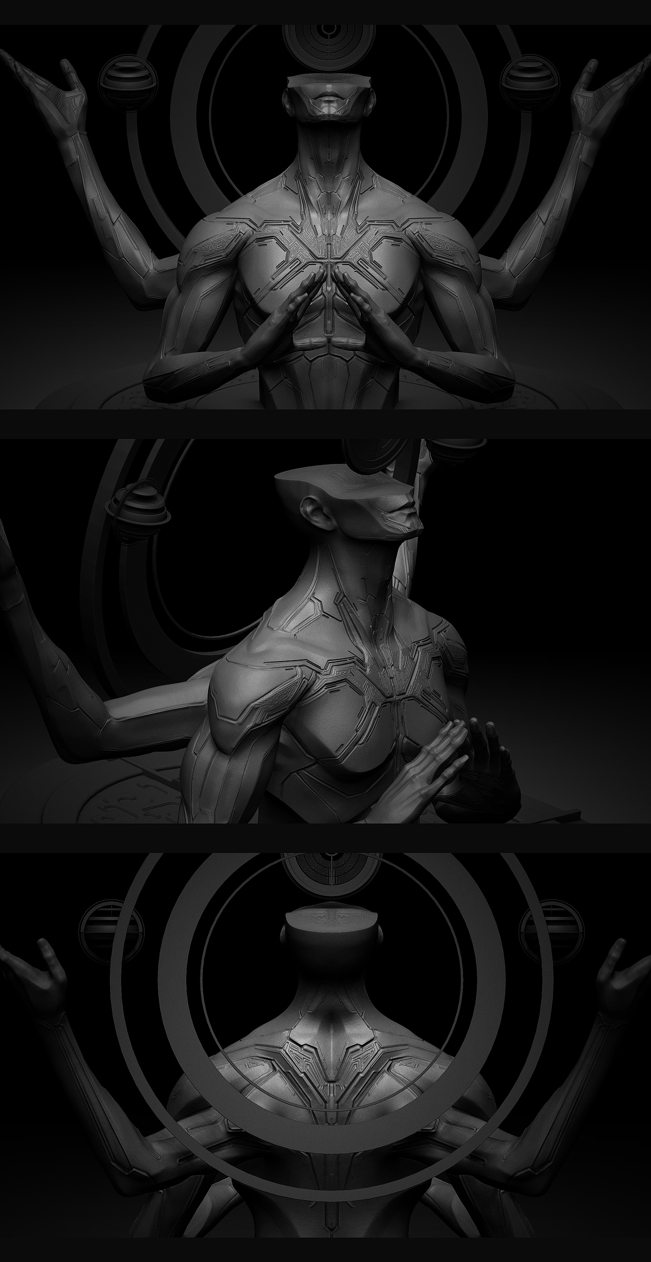 淘宝造物节概念预告片中的巨像设计