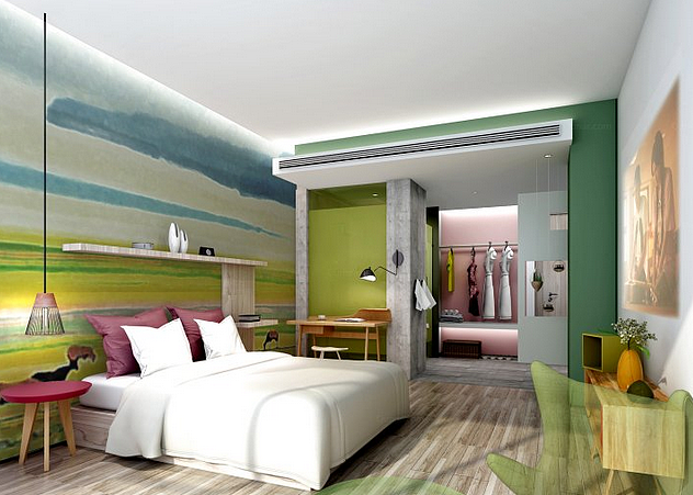 黄石酒店设计公司-黄冈轩玲珑酒店设计