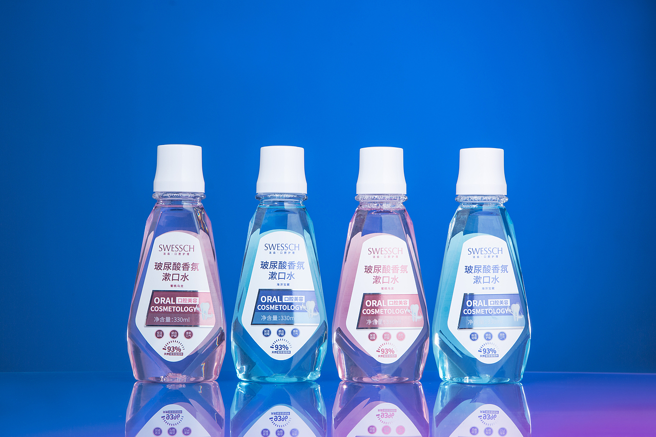 史威仕瓶子漱口水包装设计