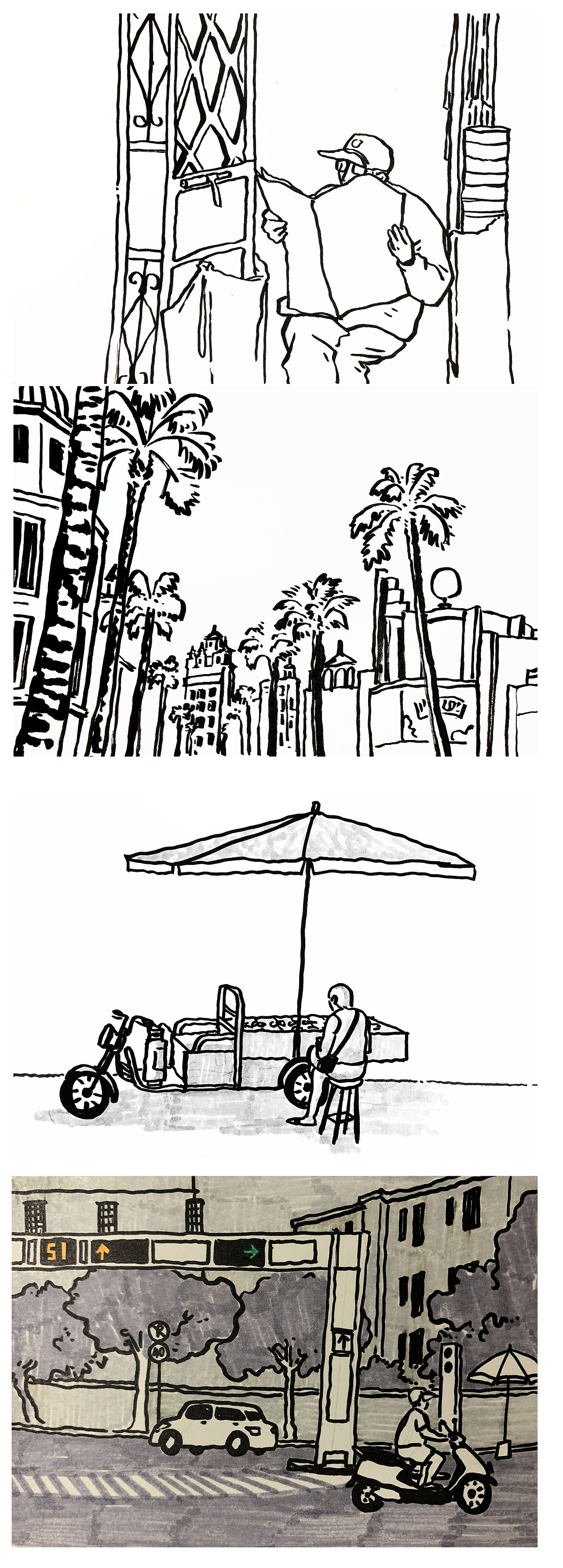 Hower2020插画总结（图ZMjM5NDc1MzA4） - 商业插画 - 站酷设计师郑Hower原创素材 - 站酷ZCOOL