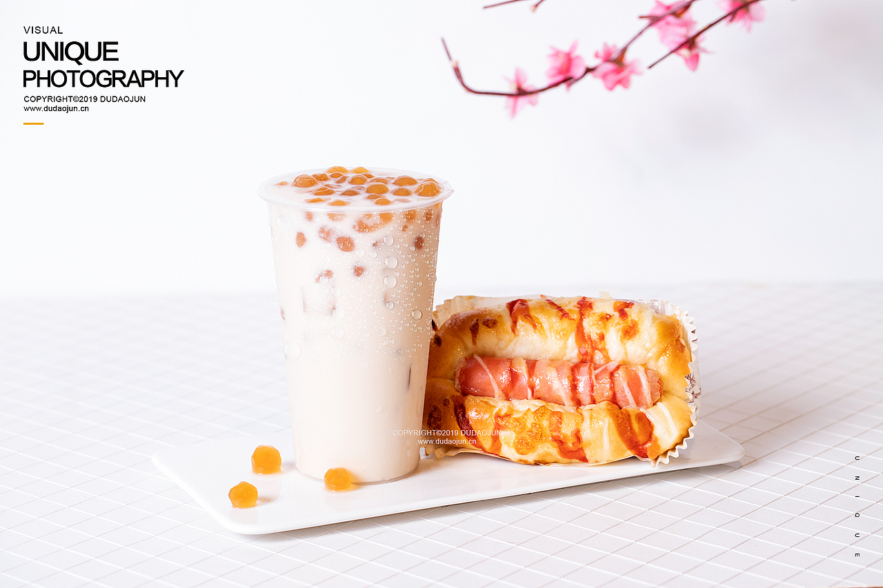 饮品奶茶产品拍摄