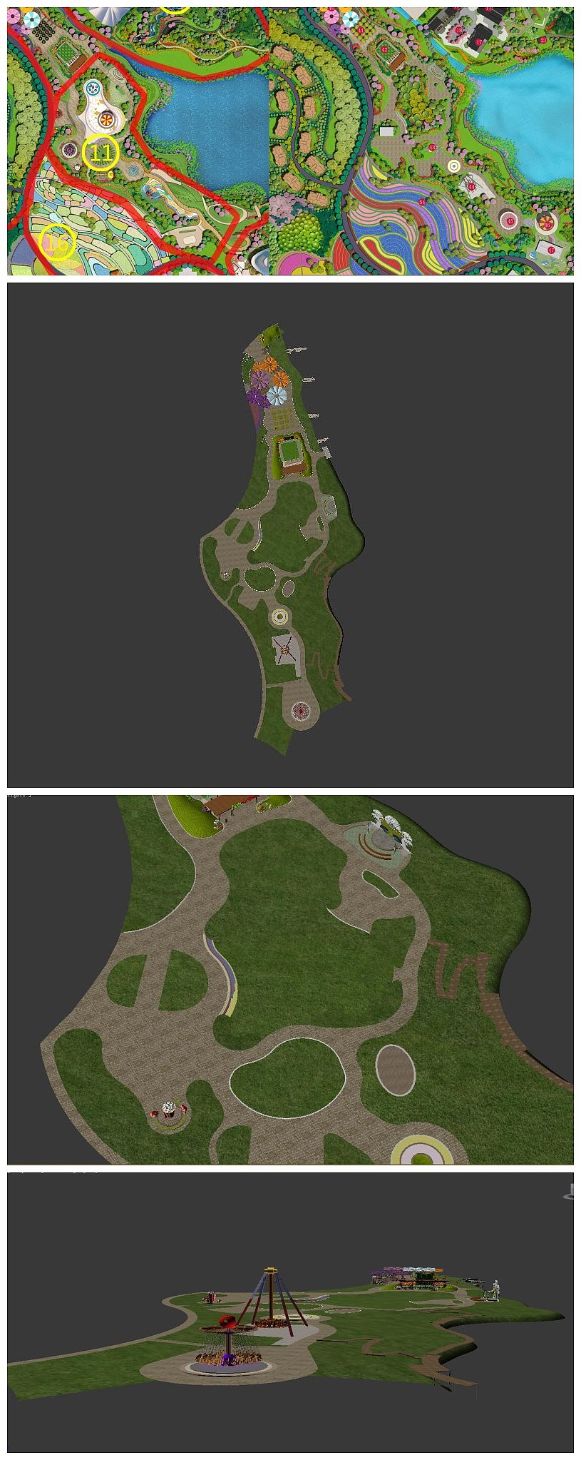 工作记录-幸福村平面图（图ZMTc5MTIzNzg0） - 场景 - 站酷设计师yhy1956927098原创素材 - 站酷ZCOOL