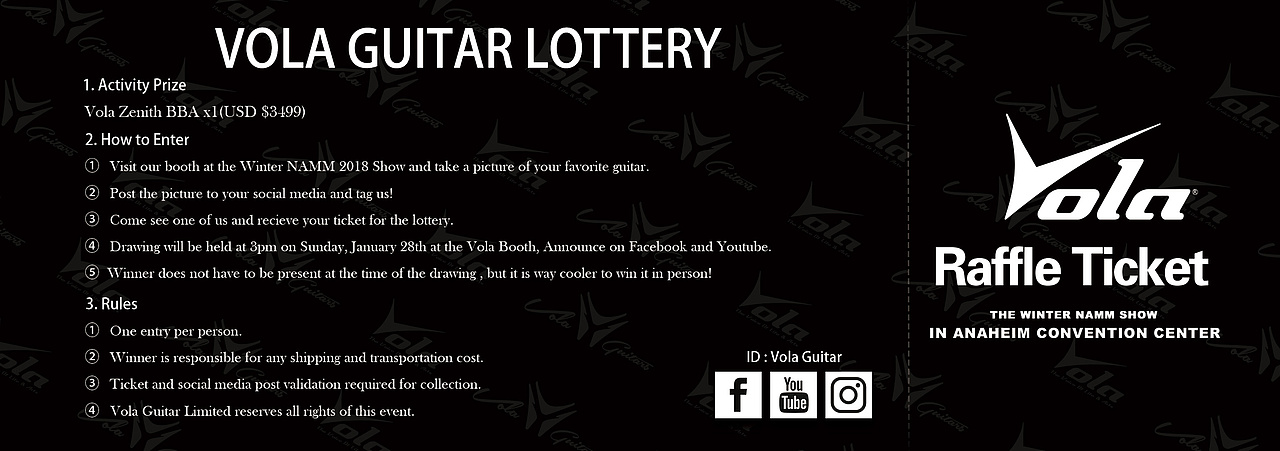 Raffle Ticket-vola吉他比赛抽奖券（图ZMjAyNjQ3MDEy） - 其他平面 - 站酷设计师jim_ly原创素材 - 站酷ZCOOL