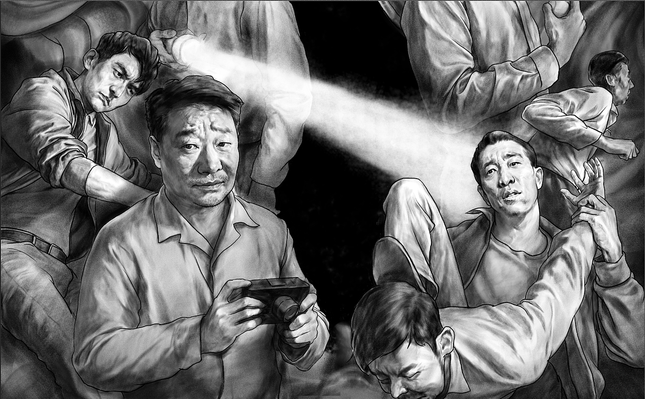 爱奇艺《迷雾剧场》插画海报