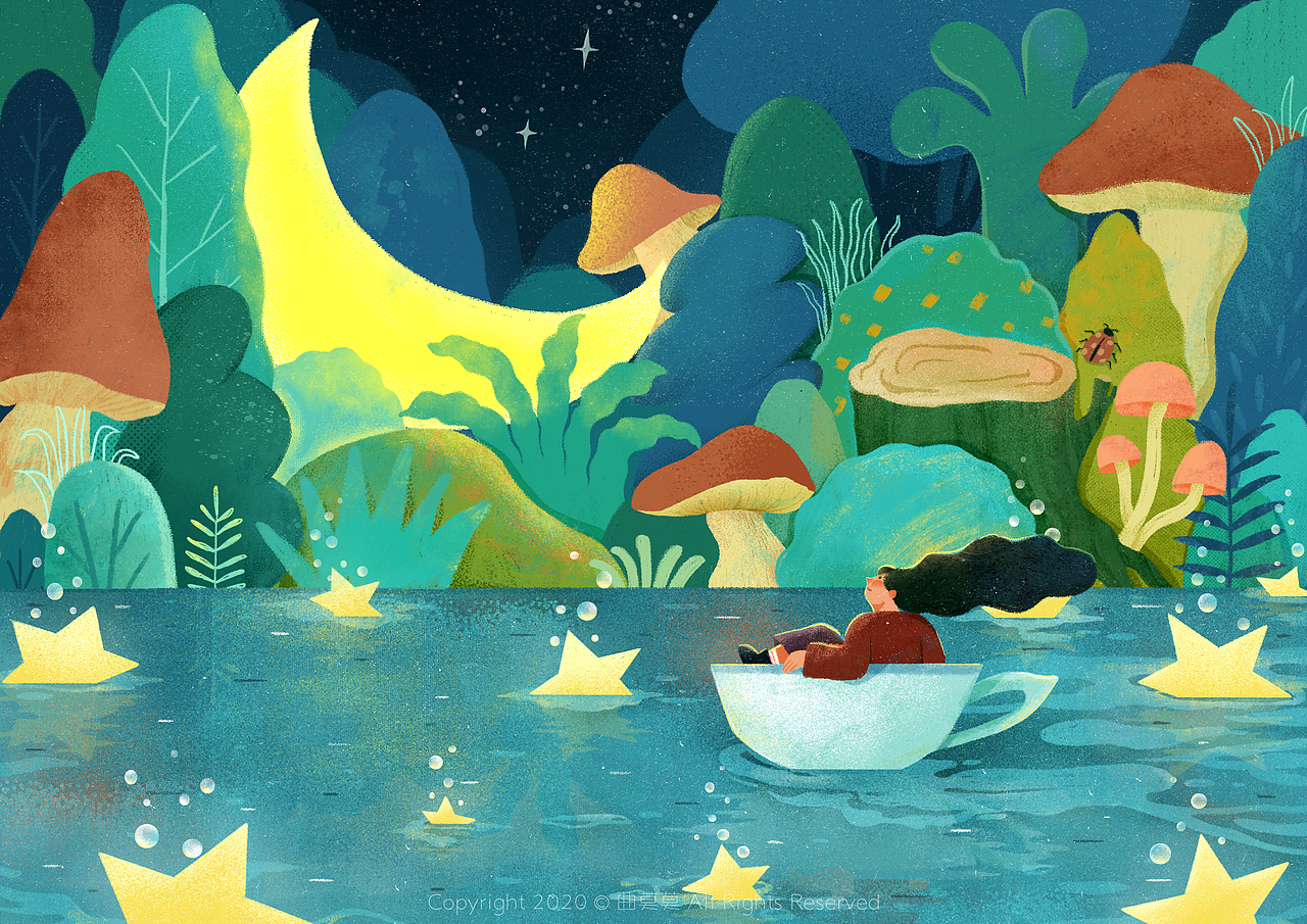 奇幻之旅（图ZMjA3ODQyMDQw） - 创作习作 - 站酷设计师曲莫莫原创素材 - 站酷ZCOOL