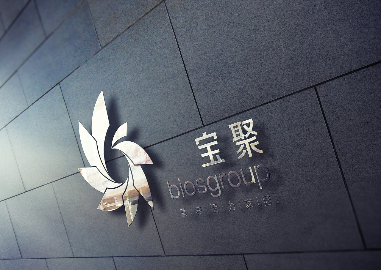 宝聚营养(瘦身）俱乐部Logo设计