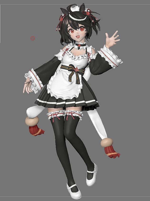 赛马娘同人模型