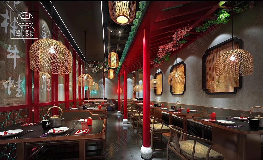 蛙三泡椒牛蛙主题餐厅设计 | 成都主题餐厅设计公司