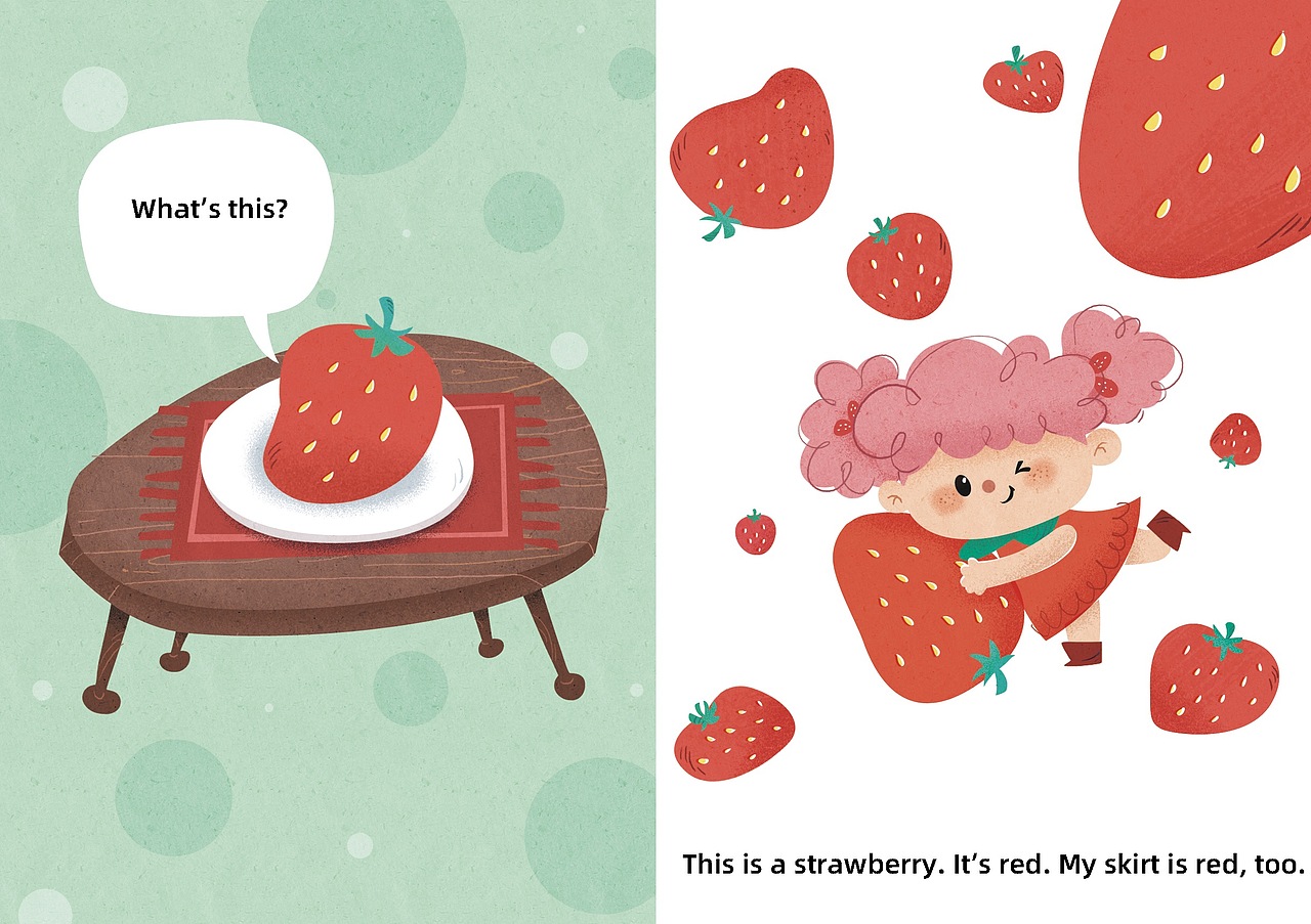 一套可可爱爱的卡通人物设定