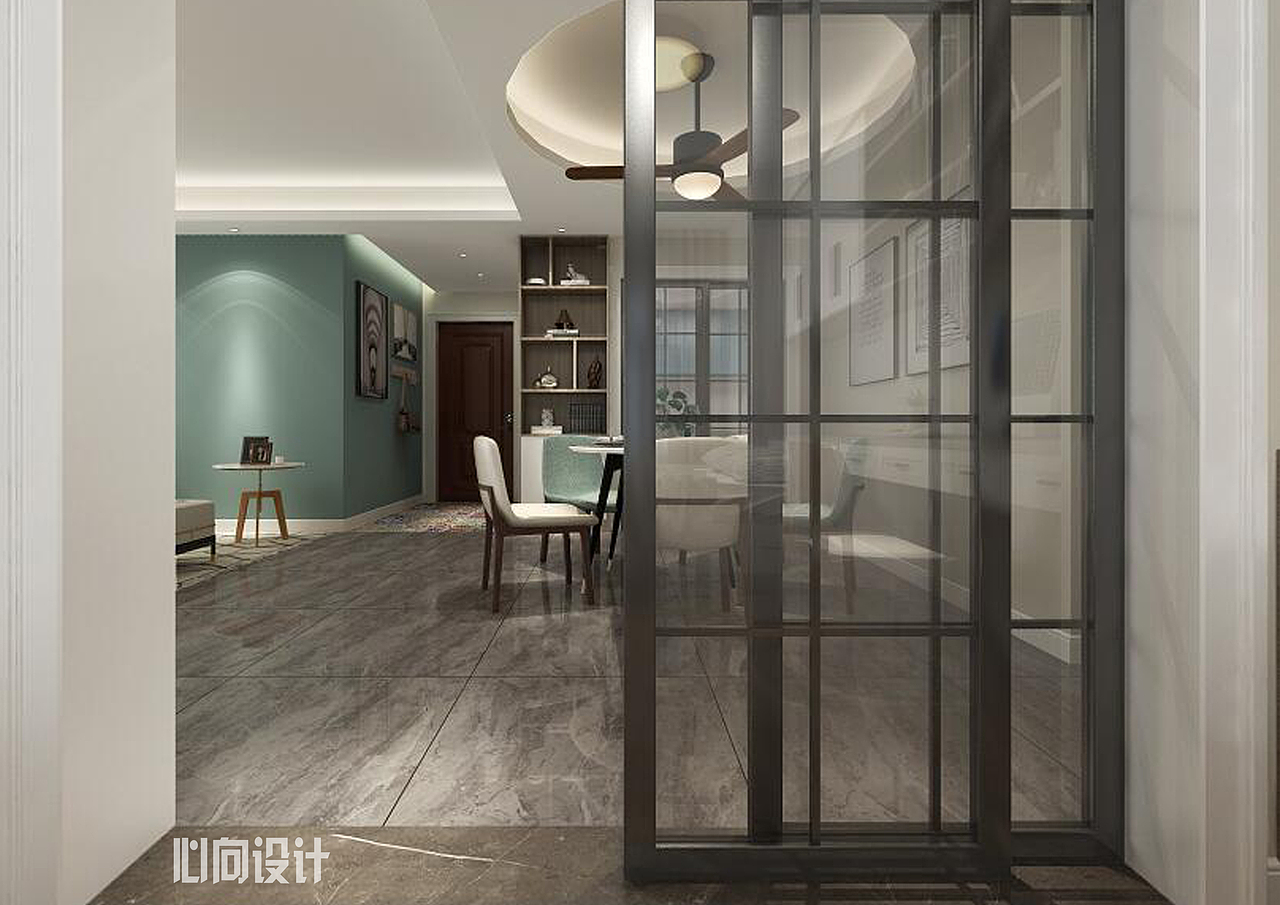 心向设计|北欧风格|保利.麓谷林语