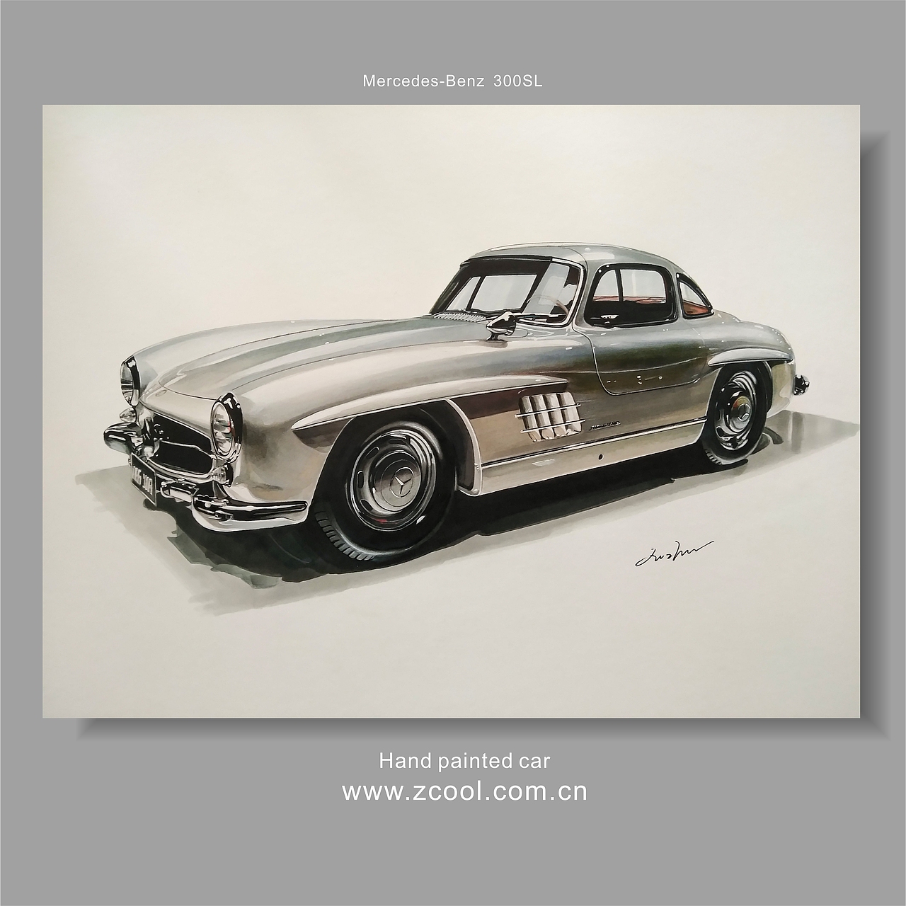 怀旧汽车马克笔手绘合集