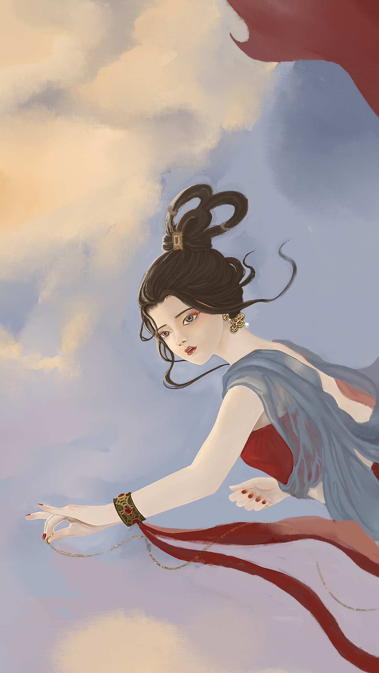 插画—“撒盐的小仙女儿”