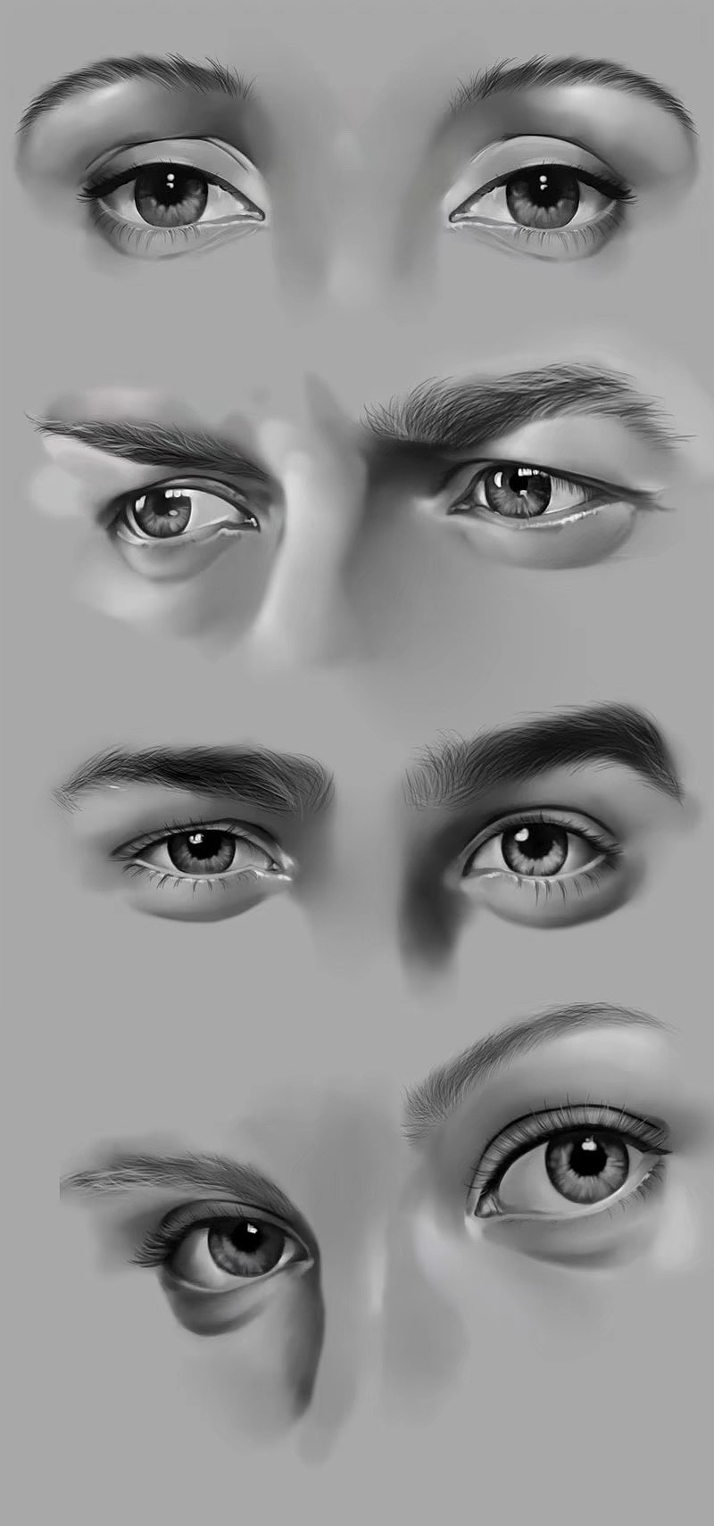 真人眼睛画着玩一玩