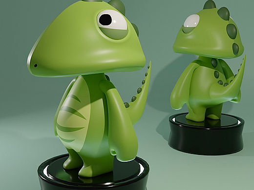 Blender练习|小恐龙