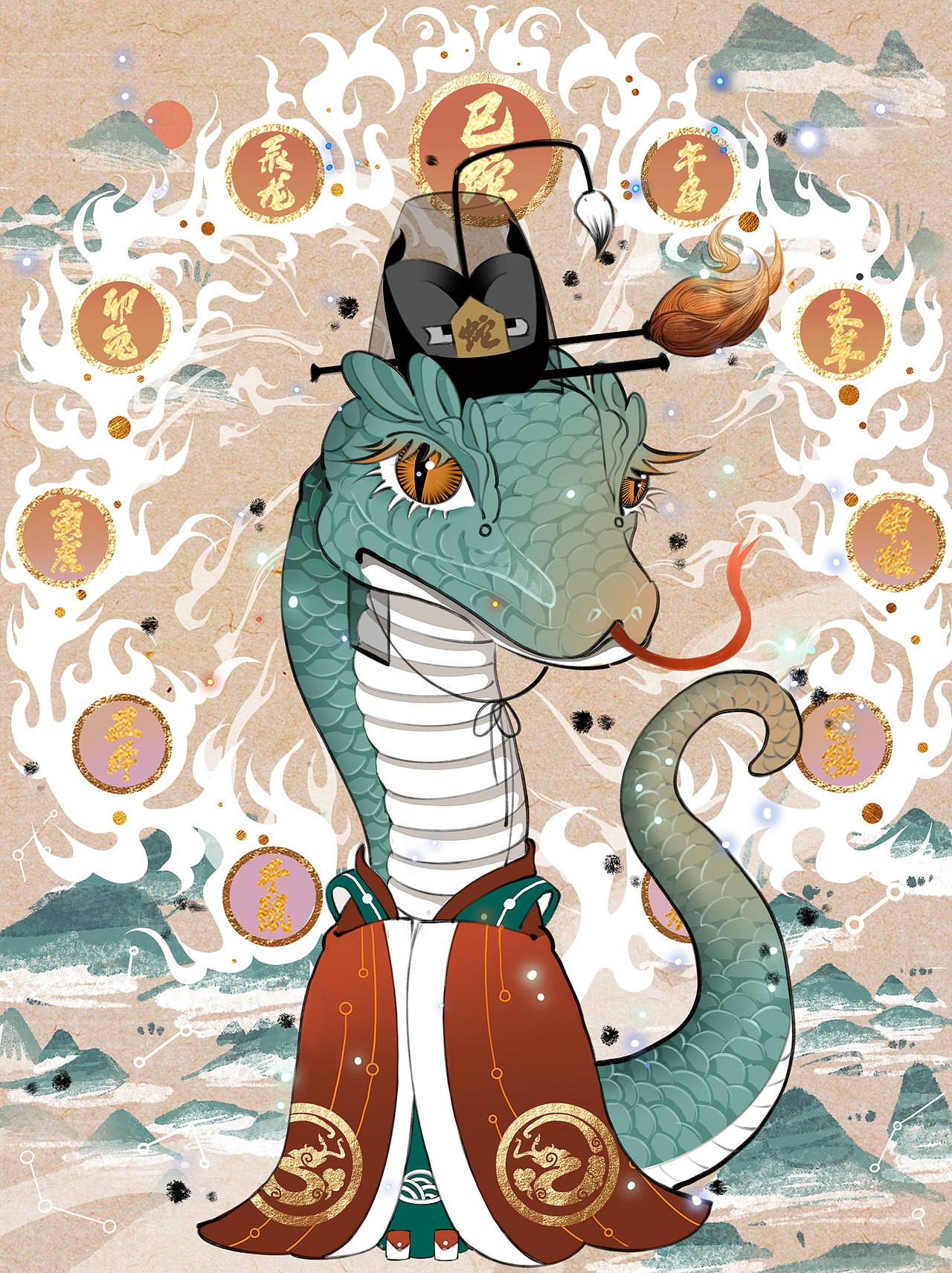 十二生肖俑系列——《生肖福官》