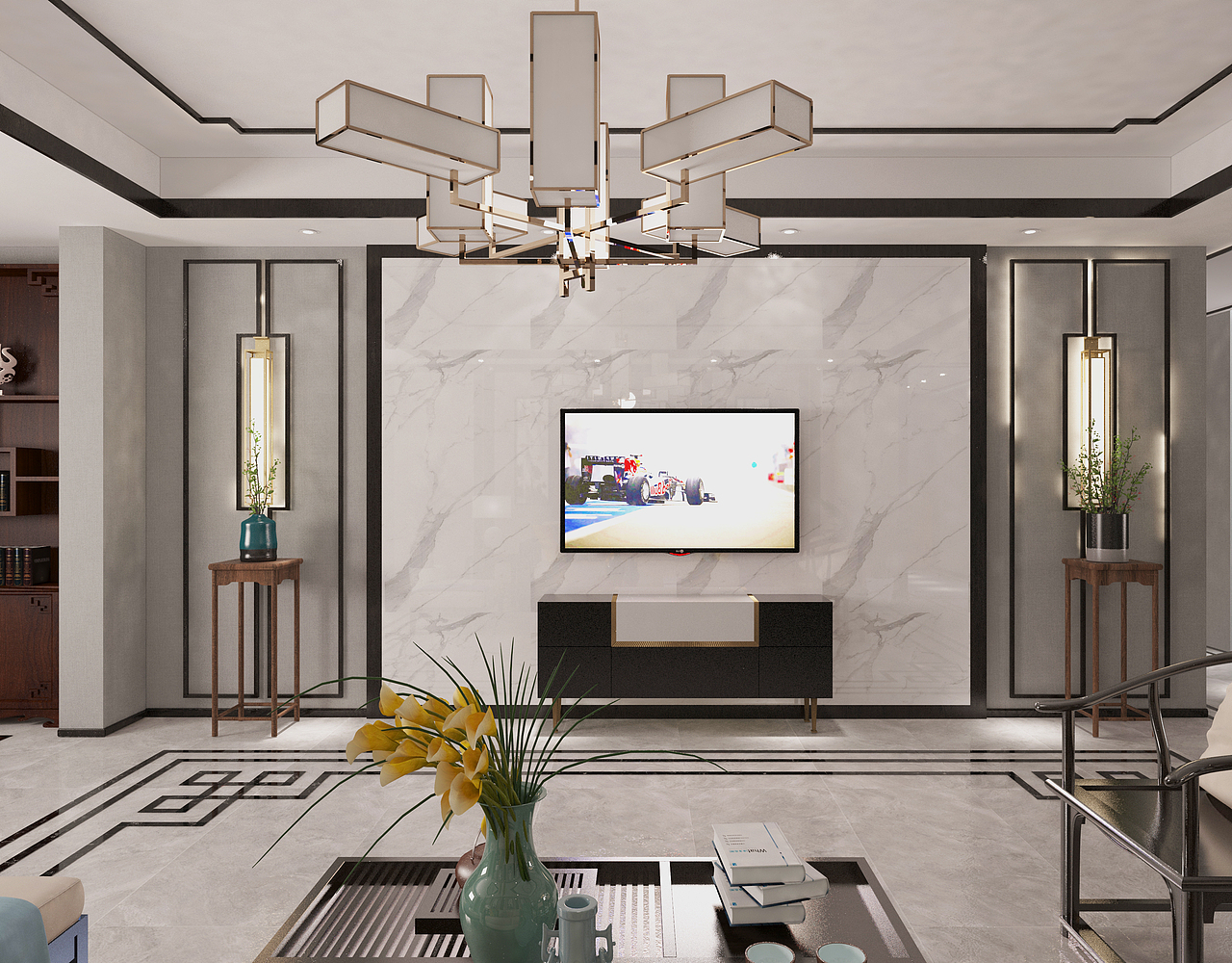 高科府邸新中式家装