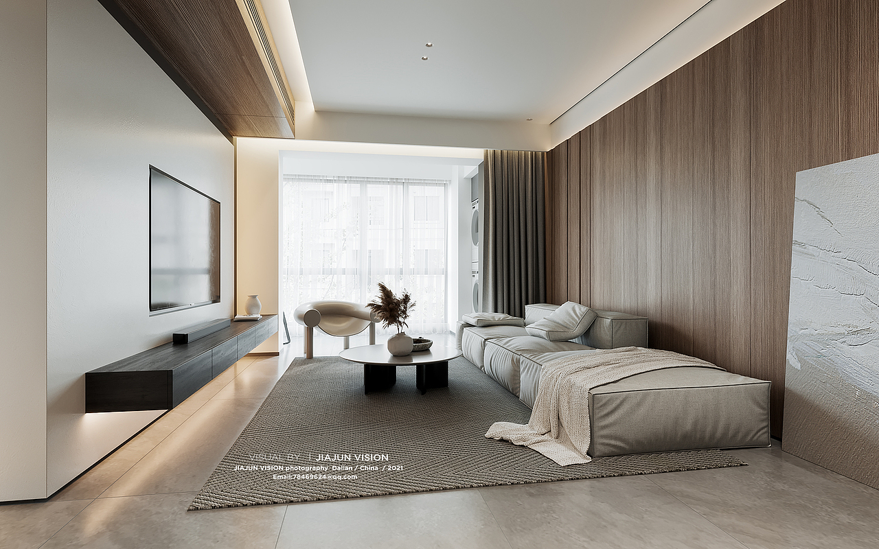 现代简约风格效果图表现