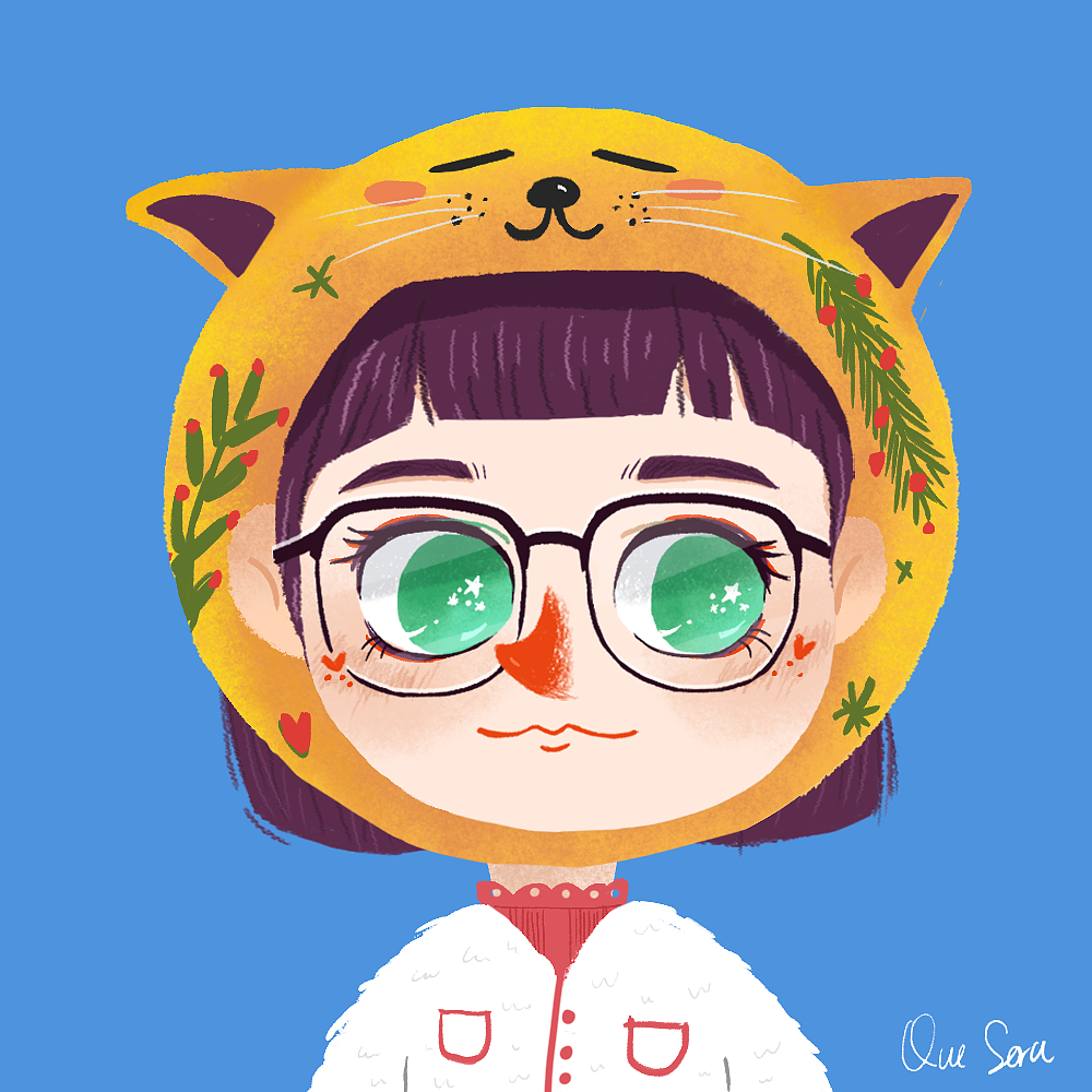 我可可爱爱的朋友们(头像插画)