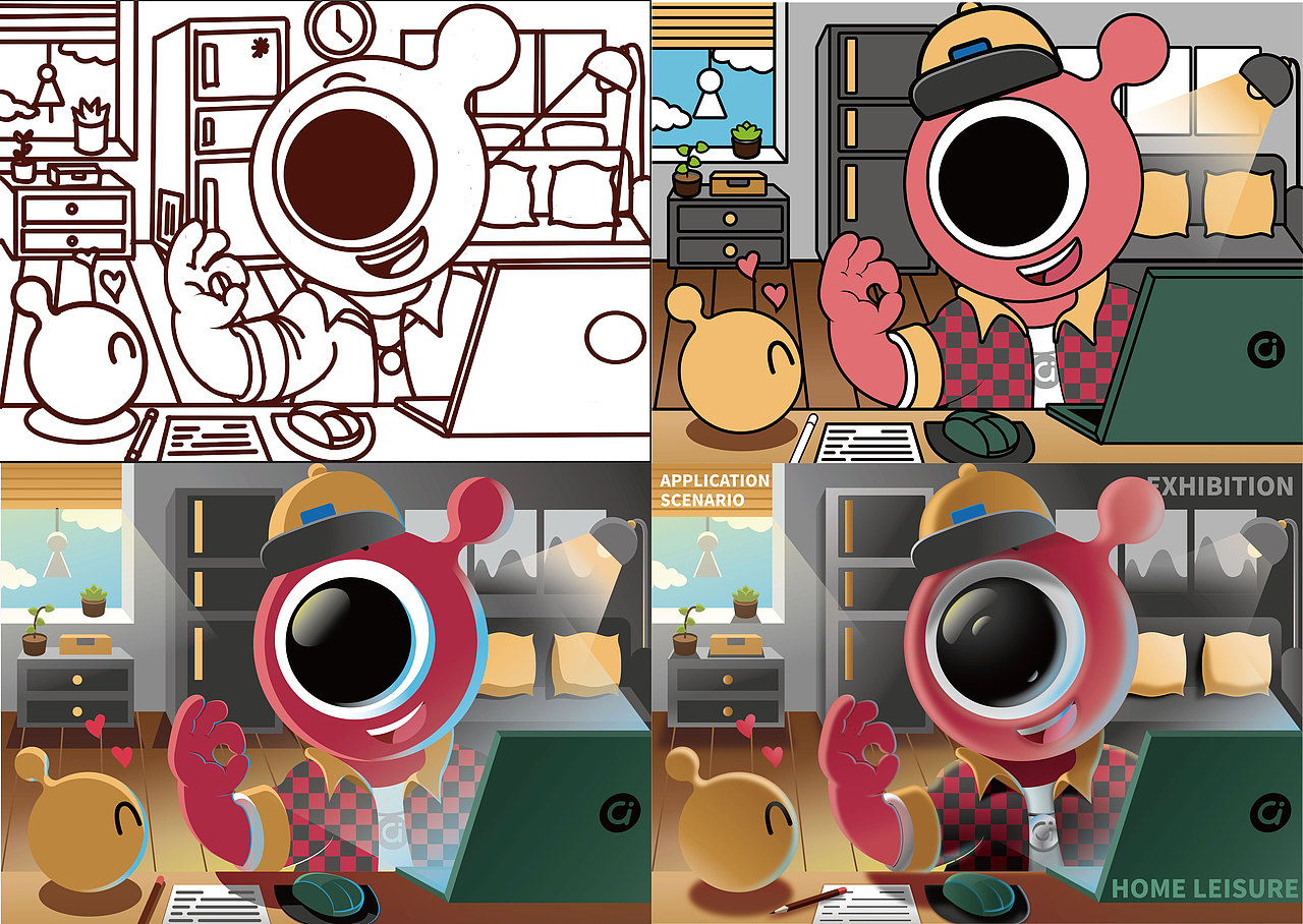 popcoloura豆潮流有色品牌ip形象设计大赛