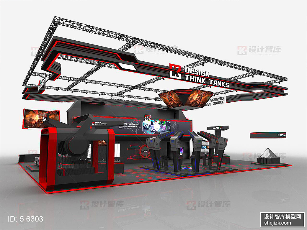 19x15游戏展3D设计（图ZMjA4NTE3MTIw） - 其他三维 - 站酷设计师KONGHE原创素材 - 站酷ZCOOL