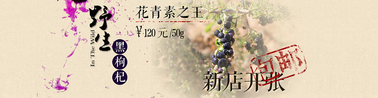 枸杞 淘宝店铺装修 淘宝首页 封面 设计（图ZMzUwOTU2NDg=） - 电商 - 站酷设计师buwuzhi原创素材 - 站酷ZCOOL