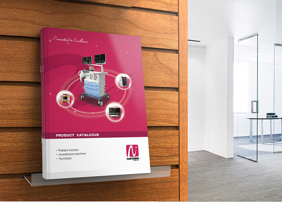 外销画册设计/监护仪/医疗设备产品画册----平面设计师/品牌设计师/葛军（图ZNzY3MDQzODA=） - 书籍/画册 - 站酷设计师葛军原创素材 - 站酷ZCOOL