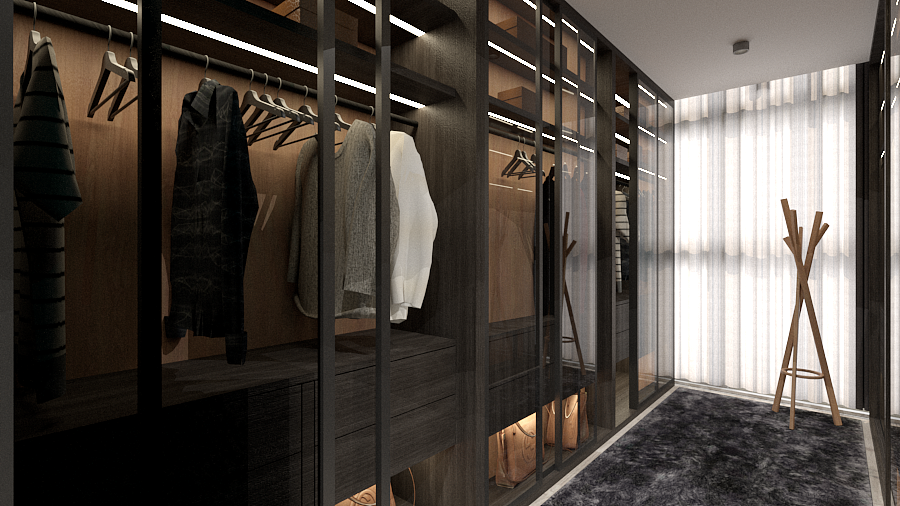 室内 | RJSJ STUDIO 装修方案／家居／现代轻奢／110㎡（图ZMTY4Njk3ODY0） - 家装设计 - 站酷设计师leesc原创素材 - 站酷ZCOOL