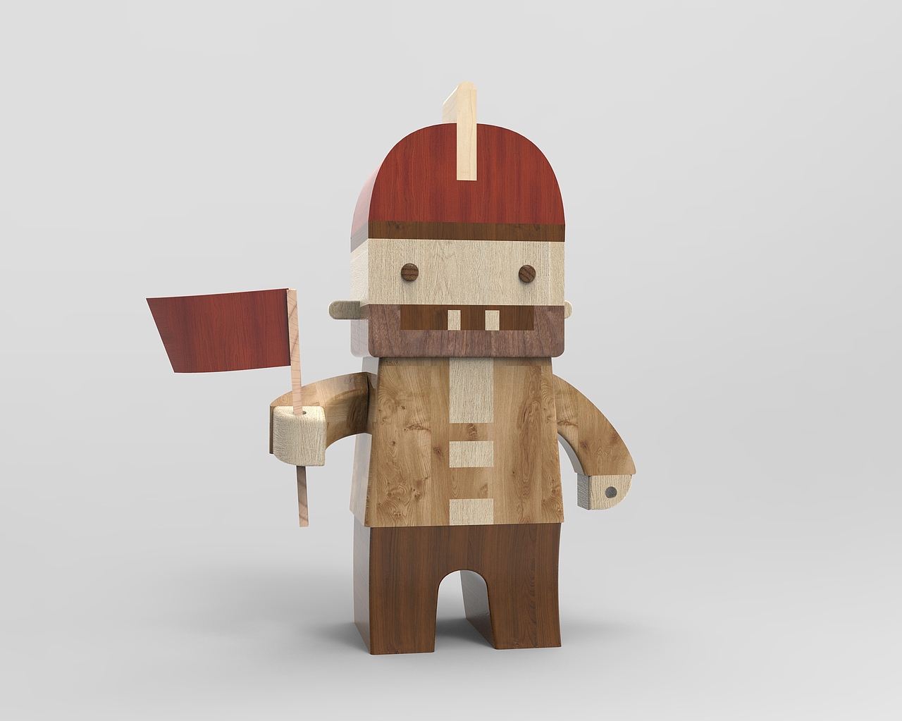 《小小党》木艺党建文化盲盒系列设计