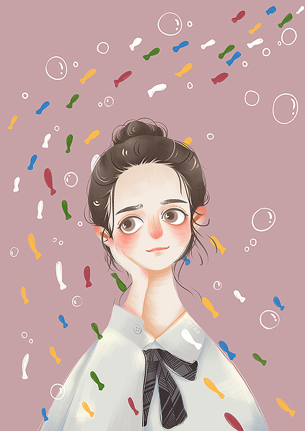 人物头像插画2（图ZMTA1NzY5OTc2） - 单幅漫画 - 站酷设计师七里海岸原创素材 - 站酷ZCOOL