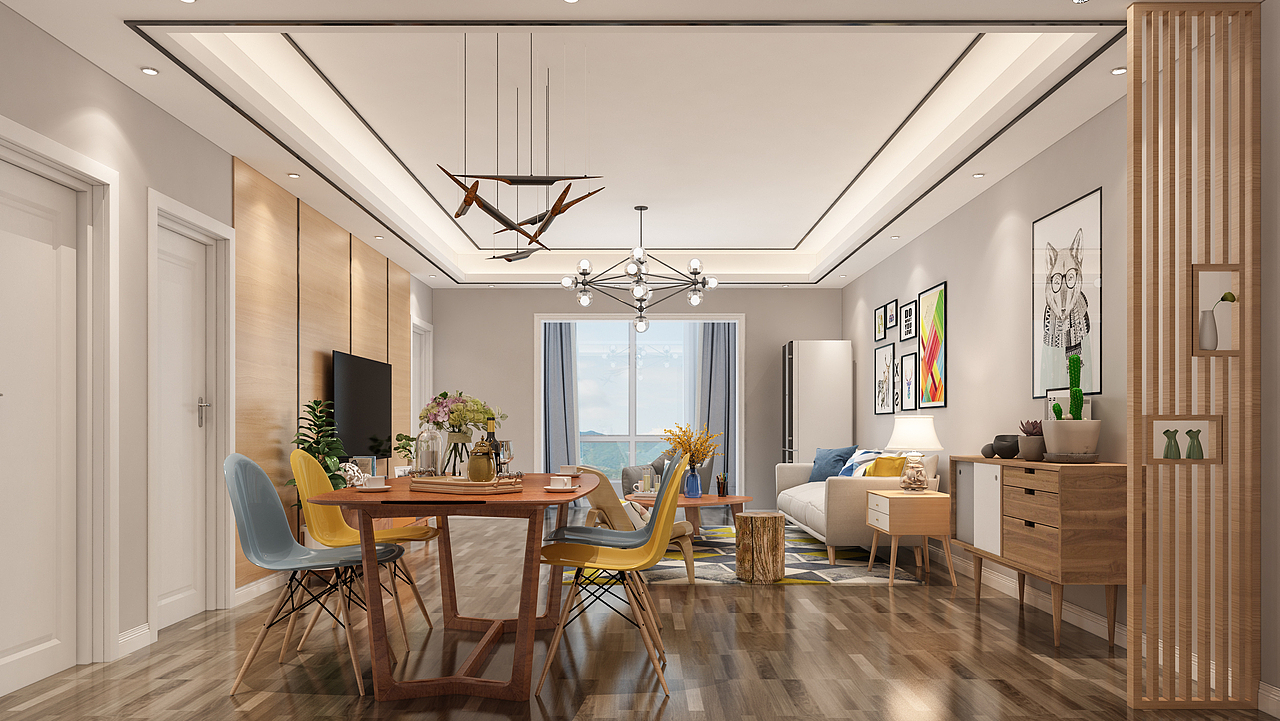 室内装修家装效果图（图ZMTQ1MDMwODI4） - 家装设计 - 站酷设计师1992效果公司810原创素材 - 站酷ZCOOL