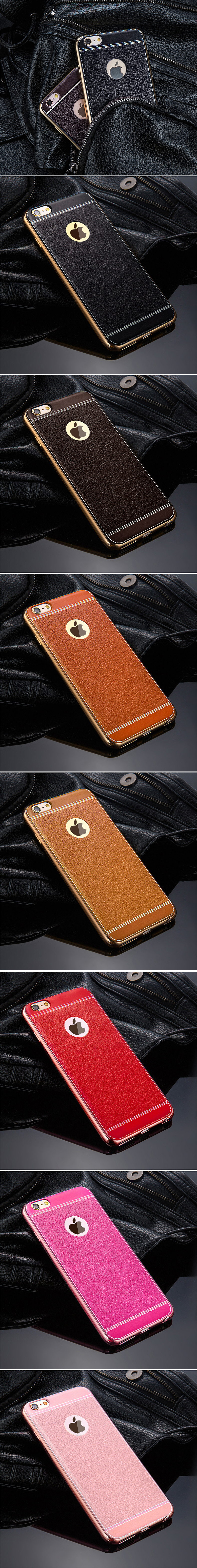 龙炎苹果iPhon6/6S TPU电镀纹理皮套手机壳,产品详情页 产品拍摄 宝贝详情
