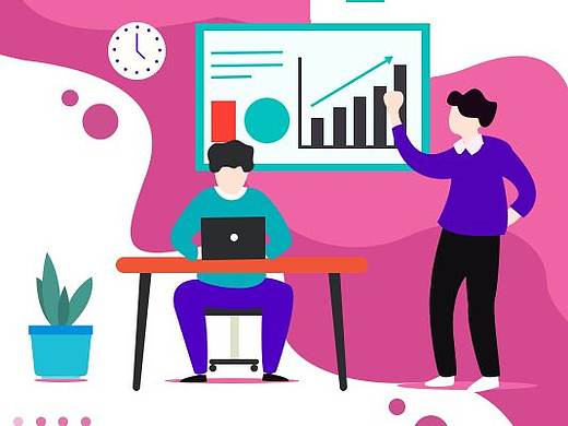 （教育，培训）插画banner