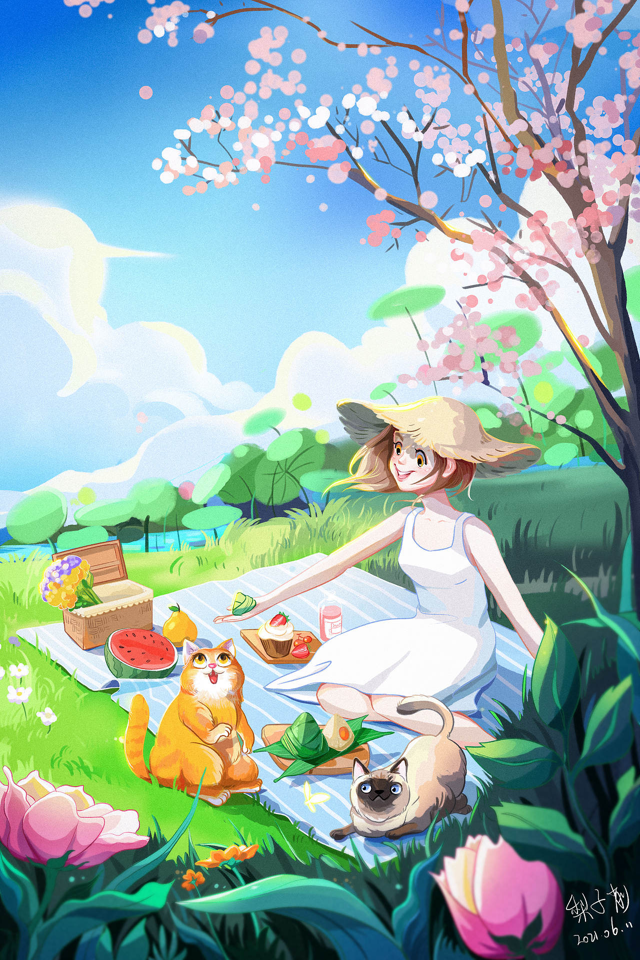 <br><br>2021.06.13  <br>跟老妹老弟的粽子节呀!