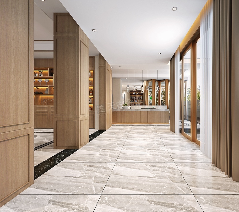 新江与城天奕装修,龙湖天奕别墅装修,天古梦空间杨洪波