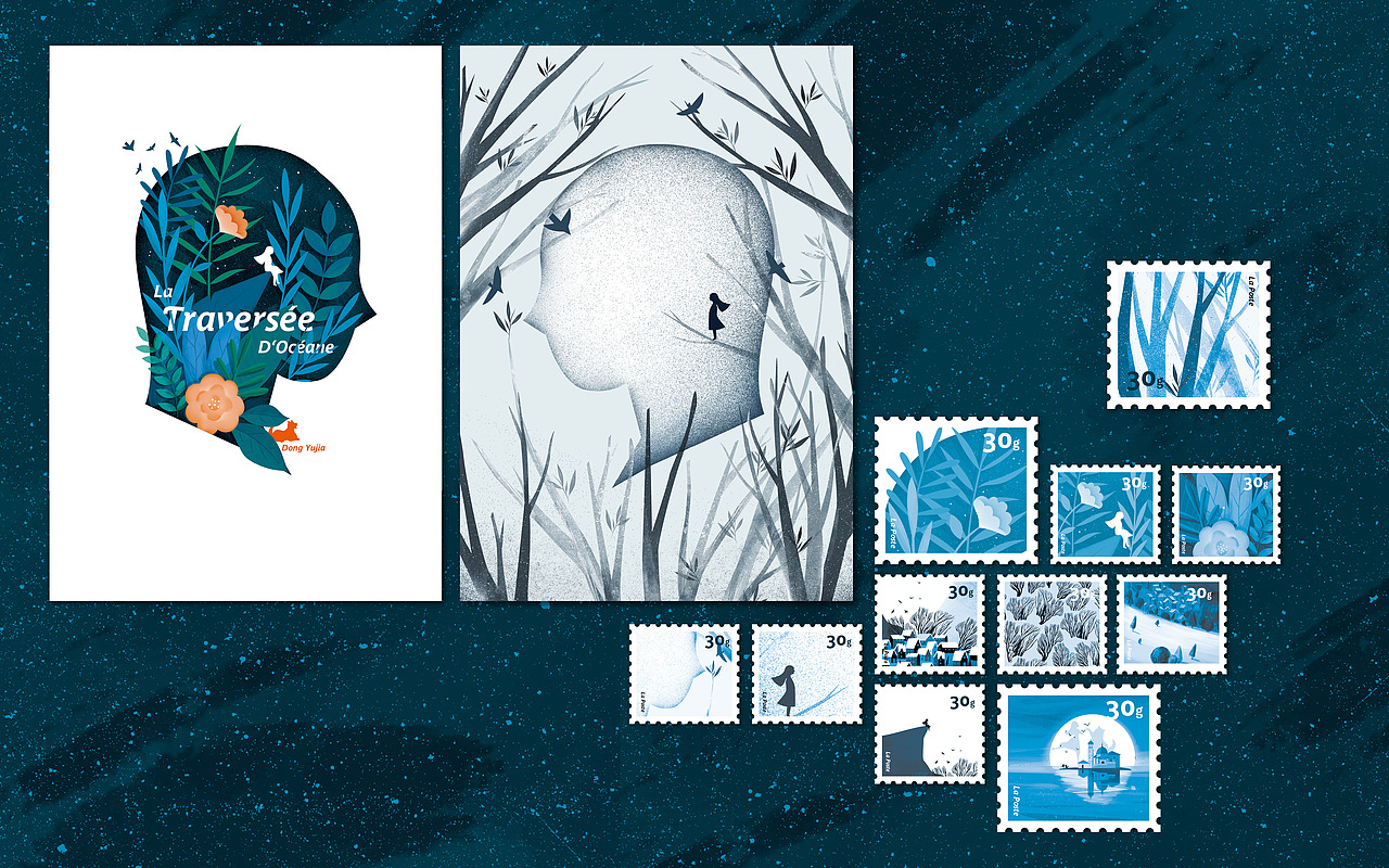 绘本《穿过海洋》