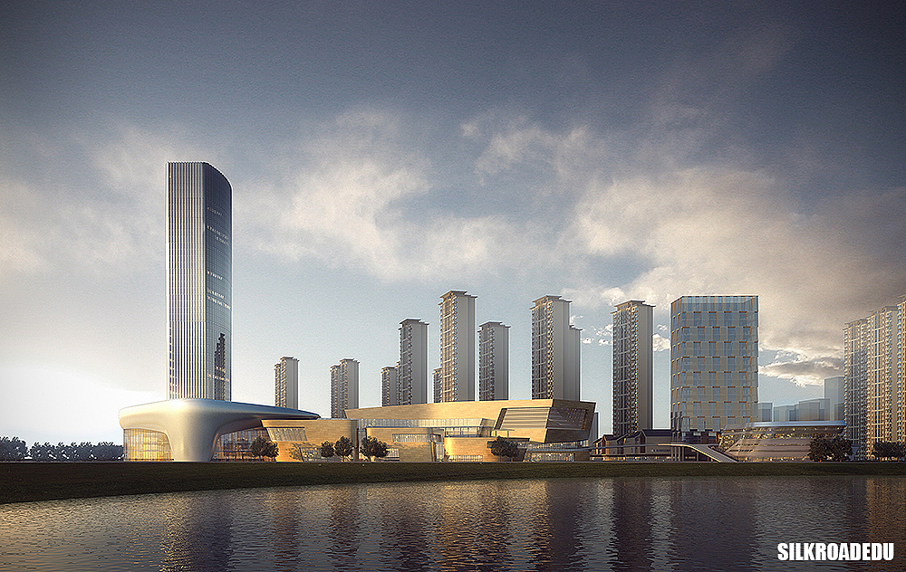 丝路学员建筑效果图展示3d建模作品