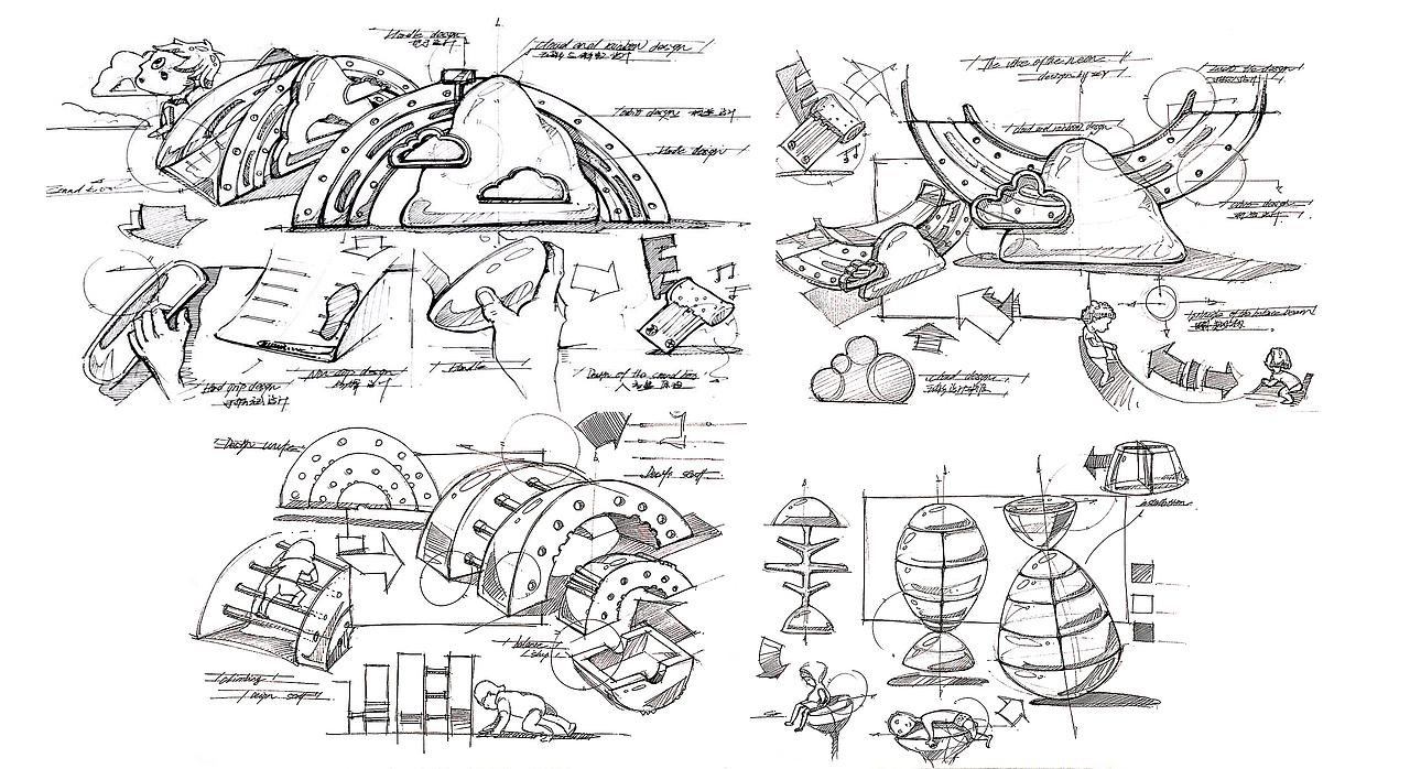 "弦外之音"儿童游乐场设计（图ZMTUyMTI0ODA0） - 玩具 - 站酷设计师ColaZhao原创素材 - 站酷ZCOOL