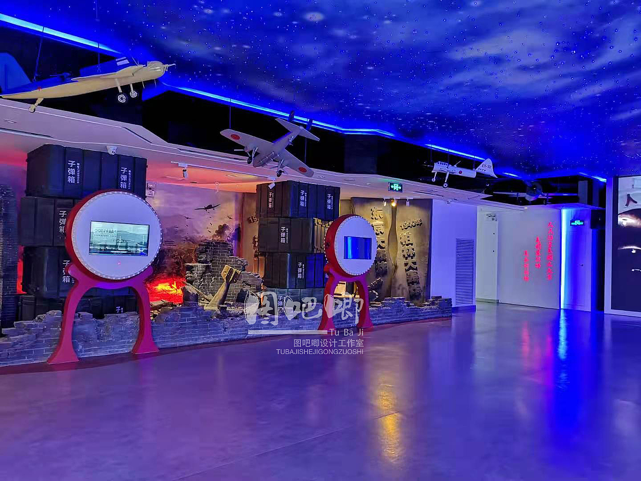 已竣工的人防展馆