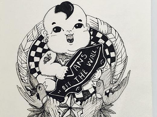 手绘插画