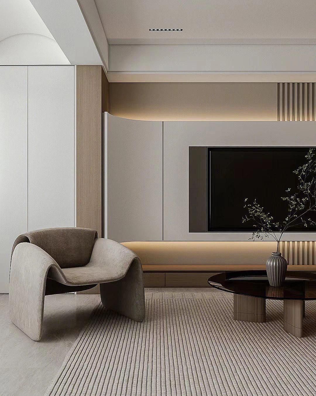 湖北 武汉｜李总雅居（图ZMzY0OTAzNTQ0） - 家装设计 - 站酷设计师染韵归途原创素材 - 站酷ZCOOL