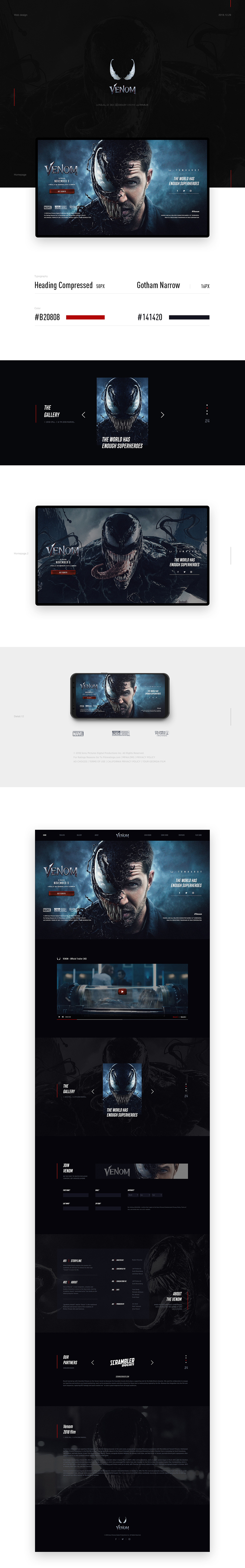 Spider-Man Into the Spider-Verse Webdesign#（图ZMTQwMzIyMDA4） - 企业官网 - 站酷设计师Sawyerchan原创素材 - 站酷ZCOOL