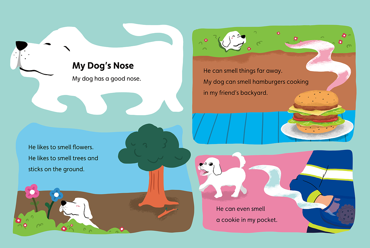 部分教材内页插画