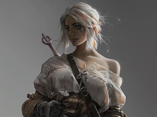 希里小公主~日常练习（个人主页-ZNTM5NzMwNTI=） - 游戏原画 - 站酷设计师闻西不想写论文原创素材 - 站酷ZCOOL